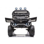 Elektrické autíčko Mercedes Unimog S - nelakované - čierne